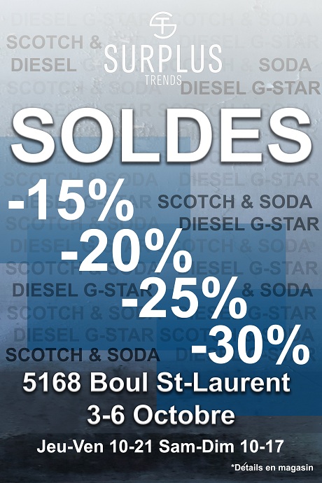 Surplus sale Oct 3 6